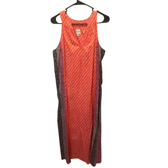 Nic + Zoe Spotty Stripes Maxi Dress Size Medium NWOT - Picture 4 of 7